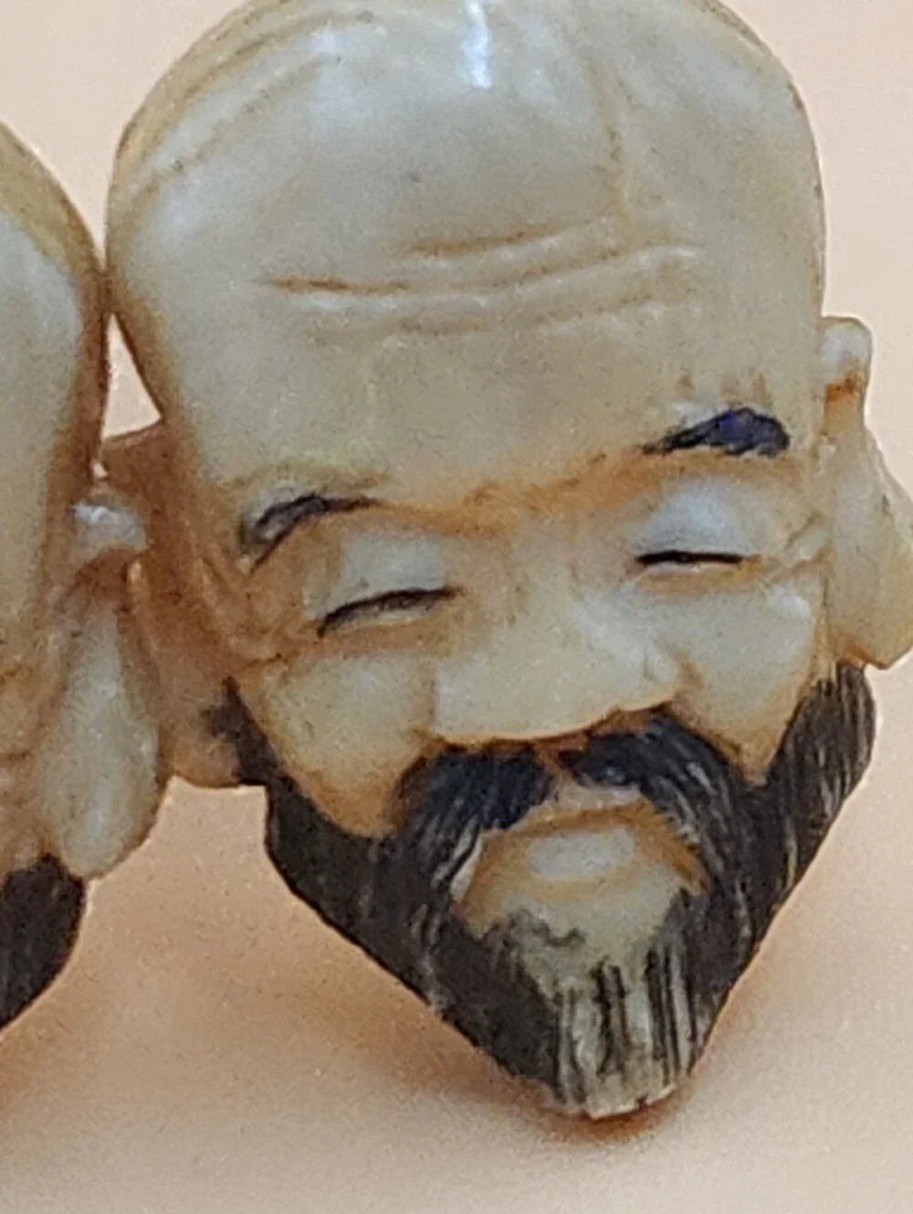 Unique Traditional Japanese Vintage Carved Toshikane Jewelry Cufflinks